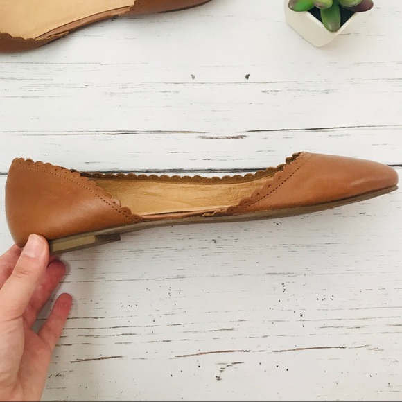JACK ROGERS Chantel Cognac Flats - Picture 2 of 7